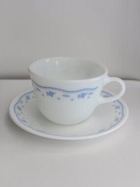 Corelle Morning Blue Cup & Saucer Se
